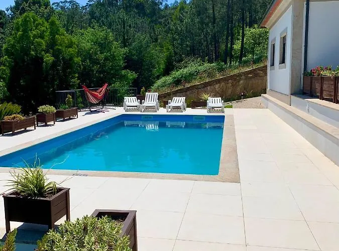 Hébergement de vacances Casa Valfonte - Moradia Com Piscina Gondar E Orbacem
